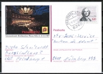 Bund 1343 als Sonder-Ganzsachen-Postkarte PSo 15 mit eingedr. Marke 60 Pf Gluck - portoger. als Postkarte 1987-1993 gelaufen