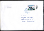Bund 3855 Skl. (Mi. 3860) als portoger. EF mit  275 Cent Neuschwanstein als Skl.-Marke auf C5-Inlands-Brief ber 2 cm vom Okt.-Dez. 2024, 23 cm lang