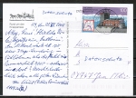 Bund 2127 als portoger. EF mit 100 Pf Zugspitze auf Inlands-Postkarte von 2000-2002, codiert