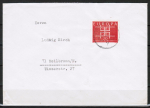 Bund 407 als portoger. EF mit 20 Pf Europa 1963 auf Inlands-Brief bis 20g von 1963-1965