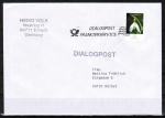 Bund 3655 Skl. (Mi. 3662) als portoger. EF mit 32 Cent Blumen als Skl.-Marke auf Inlands-Dialogpost bis 20g vom Jan.-Dez.  2022, codiert