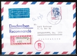 Bund 1428 als portoger. EF mit 250 Pf Frauen auf VGO-Luftpost-Einschreibe-Brief bis 10g vom März 1991 nach Australien/AnkStpl. im Ankauf gesucht !