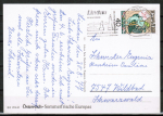 Bund 902 als portoger. EF mit 40 Pf Grimmelshausen auf Inlands-Postkarte von 1976-1978