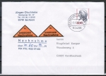 Bund 1582 als portoger. EF auf Nachnahme-Brief bis 20g von 1993-1997, codiert