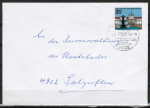Bund 420 als portoger. EF mit 20 Pf Wiesbaden auf Inlands-Brief bis 20g von 1964-1966