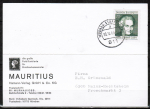 Bund 597 als portoger. EF mit 20 Pf EZM aus Frauen-Block auf Inlands-Postkarte von 1969-1971