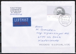 Bund 2624 als portoger. EF mit 145 Cent Freiherr vom Stein auf Auslands-Brief 20-50g von 2011-2012 in die Niederlande, codiert