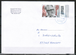 Bund 3948 als portoger. EF mit 180 Cent Hans-Jochen Vogel auf "kleinem" Inlands-Brief �ber 50g von 2026, codiert, B6-Format
