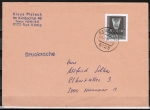 Bund 1298 als portoger. EF mit 80 Pf Wohlfahrt 1986 auf Inlands-Drucksache 20-50g von 1986-1989