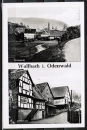 AK Brensbach / Wallbach mit 3 Dorf-Ansichten, um 1955