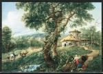 Ansichtskarte von G. Diziani (1689-1767) - "Landschaft"