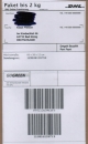 Hier eine "Online-Paketmarke" der Deutschen Post AG / DHL ...