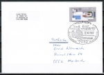Bund  1321 - 60 Pf Europa 1987 als Ganzsachen-Ausschnitt aus PSo 14 als portoger. EF auf Postkarte mit Sonderstempel von 1987