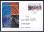 Bund 2184 als Sonder-Ganzsachen-Umschlag USo mit eingedruckter Marke 110 Pf / 0,56 ¤ Landtag Sachsen-Anhalt - 2001 als Inlands-Brief bis 20g gebraucht