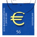 Bund 2234 als portoger. EF mit 56 Cent ¤-Einführung als Nassklebemarke auf Inlands-Brief bis 20g von 2002 im Ankauf gesucht !