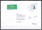 Bund 2157 EF mit 220 Pf / 1,12  SWK aus Rolle auf bersee-Land-Brief 20-50g nach China/AnkStpl.