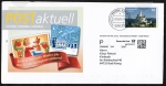 Bund 3122 als  "Weidener Dienst-Ganzsache" mit eingedruckter Marke 62 Cent Marksburg - als Infopost von 2015, codiert