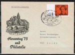 Bund 791 als portoger. EF mit 40 Pf Luise Otto-Peters auf Briefdrucksache bis 20g mit SST von 1975