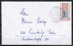 Bund 569 als portoger. EF mit 30 Pf Norddeutscher Postbezirk auf Inlands-Brief bis 20g von 1968-1970