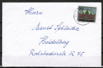 Bund 425 als portoger. EF mit 20 Pf Bremen auf Inlands-Brief bis 20g von 1965-1966