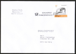 Bund 2606 als portoger. EFmit 45 Cent Jugend 2007 /EZM aus Rabe-Block aufNichtstandard-Dialogpost 14x20 cm bis 50g von 2016-2022, 20 cm