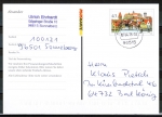 Bund 2309 als Postfach-Mitteilungs-Ganzsachen-Postkarte DPB C12 mit eingedr. Marke 45 Ct. Kronach, rahmfarben ???