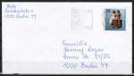 Berlin 709 als portoger. EF mit 50 Pf gyptisches Museum auf Ortsbrief bis 20g von 1984-1989 innerhalb Berlins