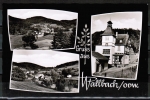 AK Brensbach / Wallbach mit 3 Dorf-Ansichten, um 1965