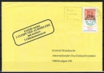 Bund 981 als portoger. EF mit 50 Pf Tag der Briefmarke 1978 auf Briefdrucksache bis 20g von 1979