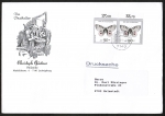 Bund 1517 als portoger. MeF mit 2x 90 Pf Jugend 1991 auf C5-Inlands-Drucksache 100-250g von 1991-1993, 23 cm lang