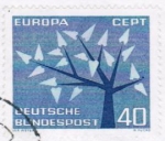 Bund 384 als portoger. EF mit 40 Pf Europa 1962 auf kleinformatigem Inlands- oder Auslands-Brief von 1962-1964 im Ankauf gesucht !