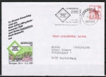 Bund 996 als Privat-Ganzsachen Umschlag mit eingedruckter Marke 25 Pf B+S - Serie portoger. als Massendrucksache von 1981
