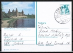 Bund 915 als Ganzsachen-Bildpostkarte mit eingedruckter Marke grne 40 Pf B+S - Marke gelaufen als Postkarte von 1977