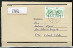 Bund 1938 u.g. als portoger. MeF mit 2x grner 50 Pf B+S - Marke unten geschn. aus MH im Bdr. auf Inl.-Drucksache-Streifband 20-50g von 1989-1993