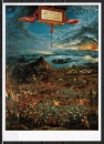 Ansichtskarte von Albrecht Altdorfer (um 1480-1538) - "Die Alexanderschlacht"