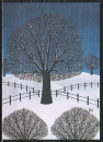 Ansichtskarte von W. Grönemeyer - "Winterbäume" (9022)