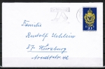 Bund 765 als 20 Pf berfrankierte EF mit 70 Pf IBRA aus Bogen auf Inlands-Brief bis 20g von wohl Dezember 1974