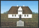 10 gleiche Ansichtskarten von Monika Piotrowski - "Friesenhaus mit Pforte"