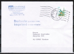 Bund 1534 als portoger. EF mit 100 Pf SWK "Alttting" geschnitten aus Skl.-MH auf Ausl.-Drucks. erm. Gebhr von 1993-1996 n. Polen, AnkStpl.