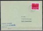 Bund 741 als portoger. EF mit 40 Pf Heinrich Schütz auf Inlands-Brief bis 20g von 1972-1974