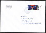 Bund 3807 als portoger. EF mit 160 Cent Westfriedhof, Mnchen auf Inlands-Brief 14x20 cm von 2024, 20 cm lang