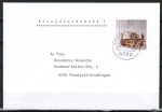 Bund 1385 als portoger. EF mit 70 Pf Wohlfahrt 1988 auf Briefdrucksache bis 20 Gramm von 1988-1989