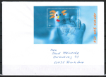 Bund 2280 als portoger. Block-EF mit 56 Cent Kinder-Block 2002 auf Inlands-Brief bis 20g von 2002, codiert