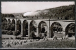 Ansichtskarte Oberzent / Himbchelviadukt, gelaufen 1963