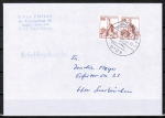 Bund 1139 als portoger. MeF mit 2x 35 Pf B+S - Serie aus Bogen als waagr. Paar auf Briefdrucksache bis 20g von 1982-1989