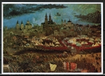 Ansichtskarte von Albrecht Altdorfer (um 1480-1538) - "Die Alexanderschlacht" (Ausschnitt)