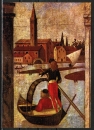 Ansichtskarte von Vittore Carpaccio (1460-1525) - "Der Gondoliere" (Ausschnitt aus "Legende der hl. Ursula")