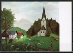 Ansichtskarte von Regine Dapra - "Dorfkirche"