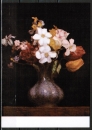Ansichtskarte von T. Fantin-Latour (1836-1904) - "Narzissen und Tulpen"
