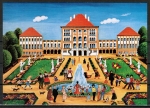 Ansichtskarte von Hanna Pfeiffer - "Schloss Nymphenburg" München)